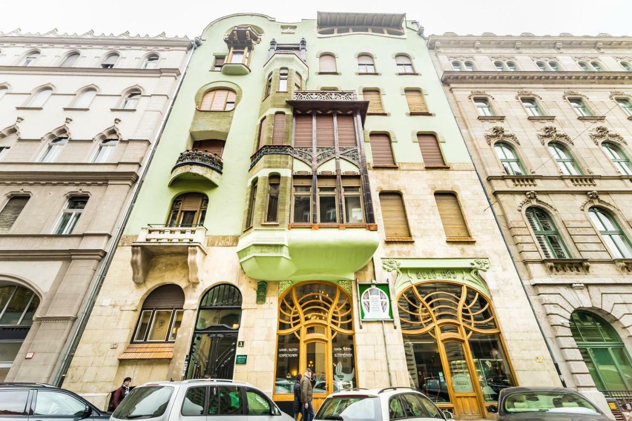 Budapest Art Nouveau Apartment מראה חיצוני תמונה