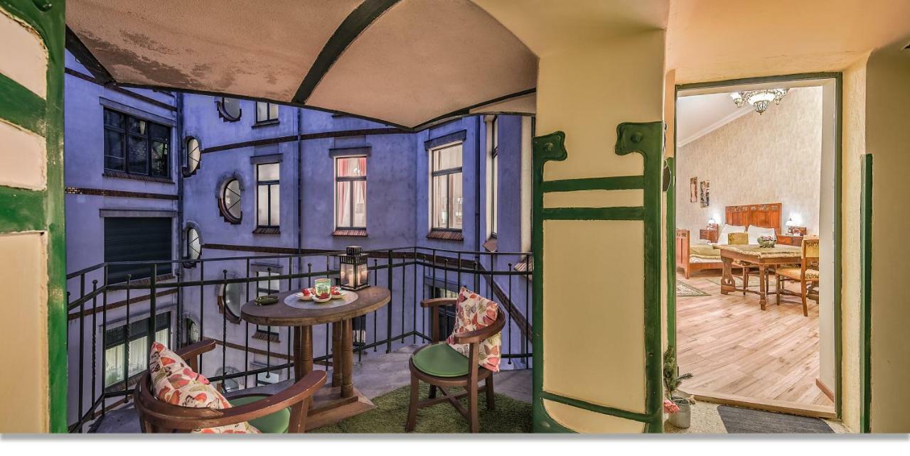 Budapest Art Nouveau Apartment מראה חיצוני תמונה